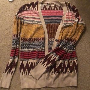 Mossimo patterned cardigan